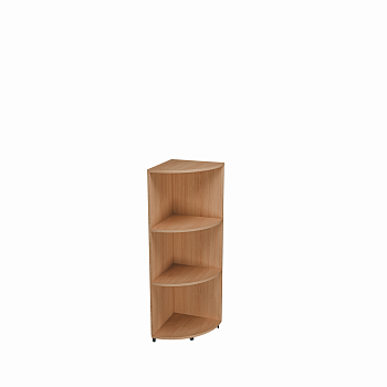 Стеллаж угловой, низкий 380*380*1110 мм